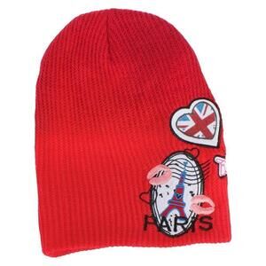 Mga Kids' Beanies Red One Size Fits Most, BRATZ Paris Cap Beanie Hat Knit New